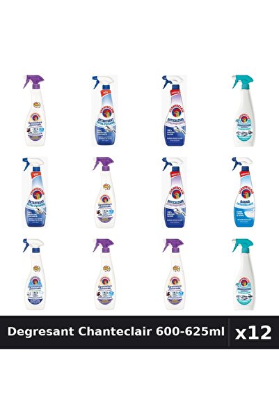 Chanteclair Set 12 Degresant Universal 600-625ml - Lavanda, Mosc, Bicarbonat,...