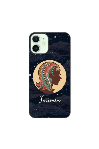OEM Husa compatibila cu Apple iPhone 12 Mini Silicon Gel Tpu Model Horoscop F...