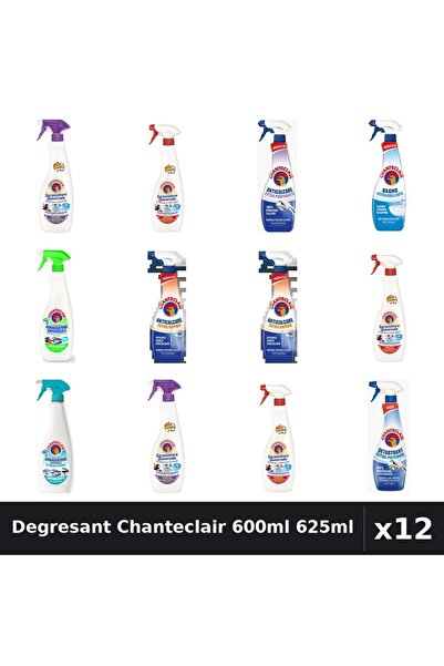 Chanteclair Set 12 Degresant Universal 600ml 625ml - Marsilia, Lavanda, Lamai...