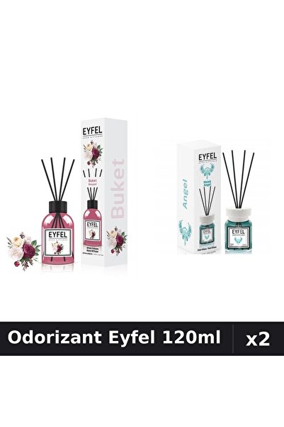 Eyfel Set 2 Odorizante Camera Betisoare - Angel, Bouquet, 120ml Parfum