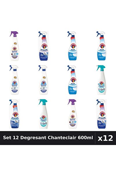 Chanteclair Set 12 Degresant Universal 600ml - Anti-Miros, Bicarbonat, Extra ...