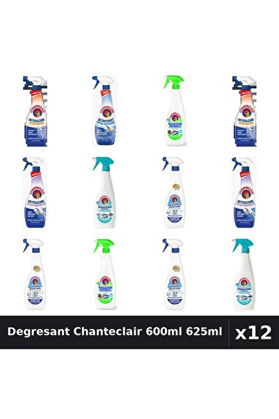 Chanteclair Set 12 Degresant Universal 600ml - 625ml, Bicarbonat, Lamaie, Ant...