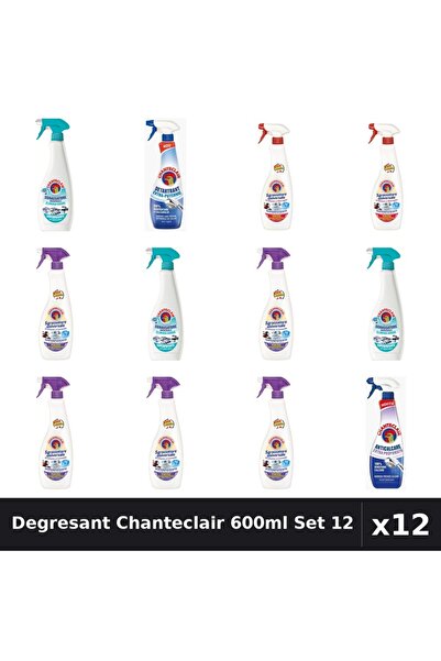 Chanteclair Set 12 Degresant Universal 600ml - Lavanda, Marsilia, Mosc, Detar...
