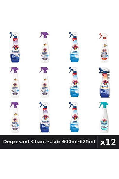 Chanteclair Set 12 Degresant Universal 600ml-625ml - Lavanda, Marsilia, Antic...