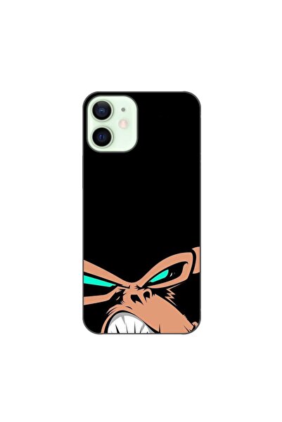 OEM Husa compatibila cu Apple iPhone 12 Mini Silicon Gel Tpu Model Angry Monkey