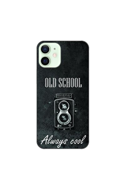OEM Husa compatibila cu Apple iPhone 12 Mini Silicon Gel Tpu Model Retro Camera