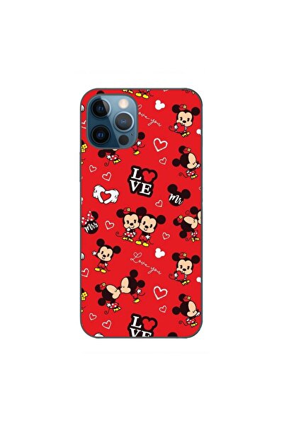 OEM Husa compatibila cu Apple iPhone 12 Pro Max Silicon Gel Tpu Model Mickey ...