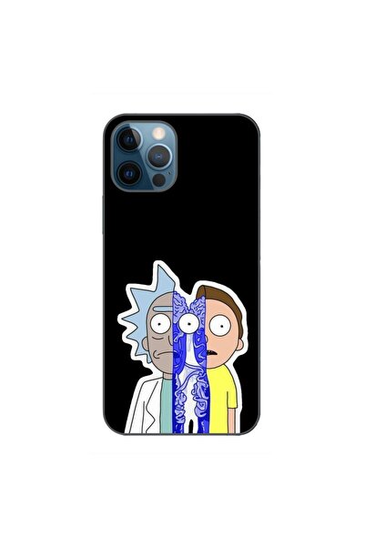 OEM Husa compatibila cu Apple iPhone 12 Pro Max Silicon Gel Tpu Model Rick An...