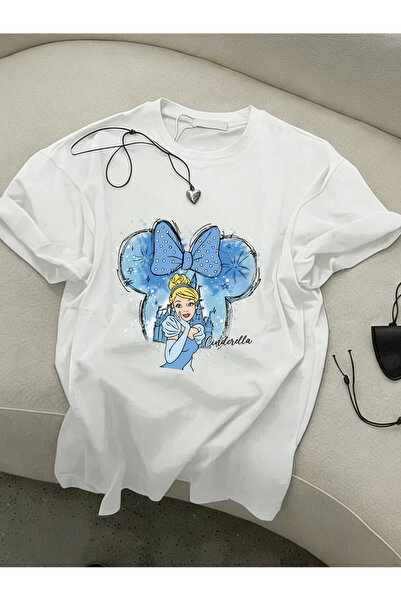 SAUDI DISNEYLAND disneyland Men and Women's 100% Cotton T-Shirt - Oversized C...
