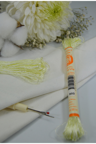 Enstitü İplik Hand Embroidery Silk, Laundry Silk, Rayon, Shiny Silk Texture, ...