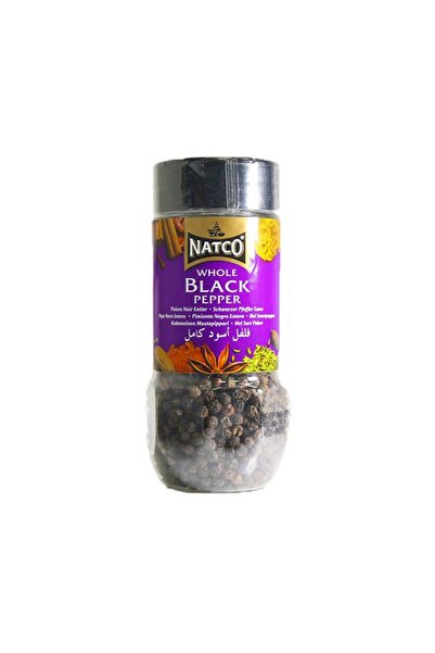 NATCO Black Ppr Whole Btl 100Gm 341660