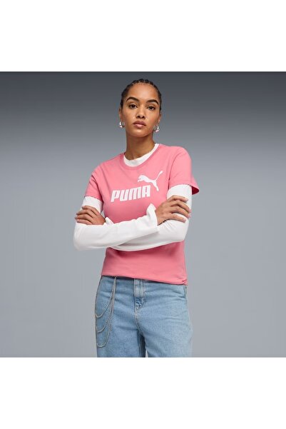 Puma Women’S Short Sleeve T-Shirt 682371-25 Wild Pink