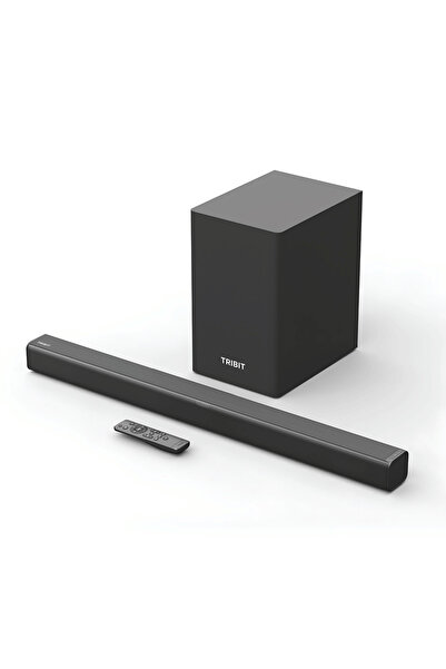 Tribit Саундбар Bluetooth BTS61 S1, 2.1 канала, 200W пикова мощност, Кабелен ...