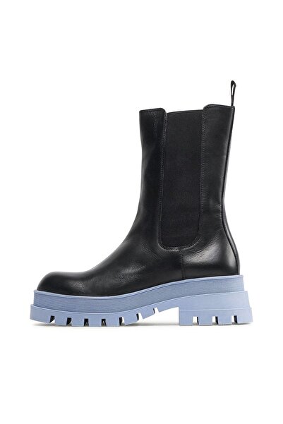 BADURA Ghete Chelsea de damă INES-02 Negru