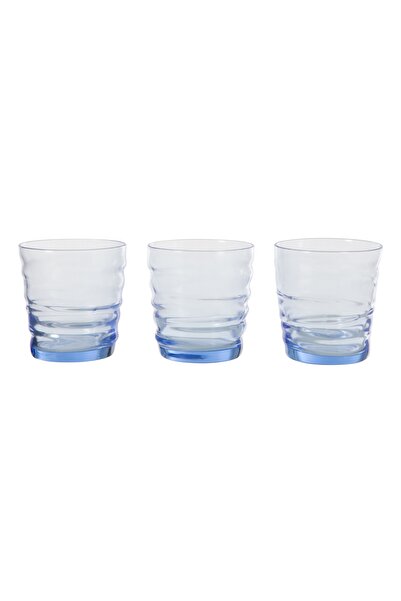 Mudo Concept MAVİ BARDAK SETİ 3 LÜ 300 ML