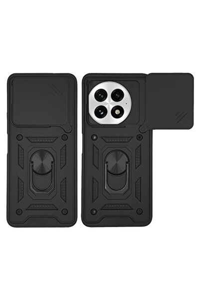 Sonique Θήκη Ring Armor CamPro για OnePlus OnePlus 13 5G Μαύρο