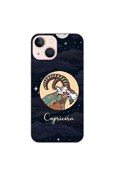 OEM Husa compatibila cu Apple iPhone 13 Mini Silicon Gel Tpu Model Horoscop C...
