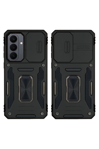Sonique Θήκη Ring Armor CamShield για Samsung Galaxy S26 Plus Μαύρο