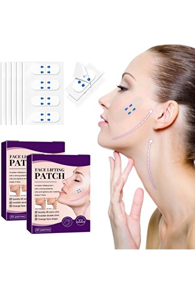 Arabest 119 Pack Invisible Face Lifting Tape,Instant Facelift Facial Patches,...
