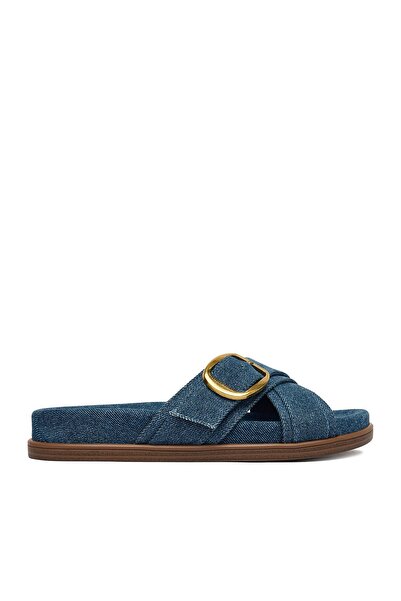 Guess Jeans Șlapi de damă albaștri