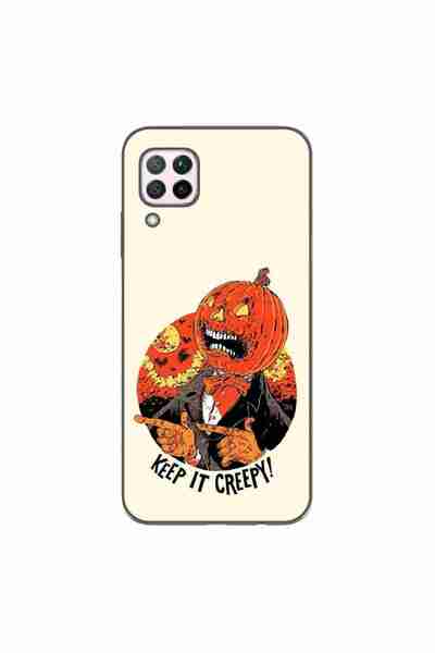 OEM Θήκη συμβατή με Huawei P40 Lite Σιλικόνης Gel TPU με σχέδιο Halloween Kee...