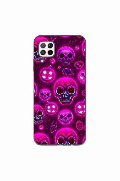 OEM Husa compatibila cu Huawei P40 Lite Silicon Gel Tpu Model Cyberpunk Hallo...