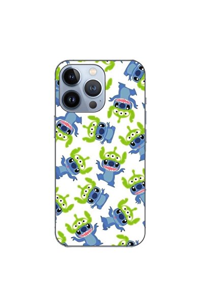 OEM Husa compatibila cu Apple iPhone 13 Pro Silicon Gel Tpu Model Stitch Patt...