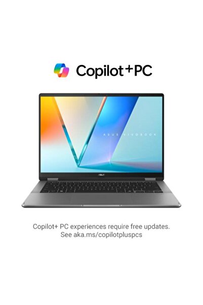 ASUS Vivobook 14 Flip TP3407SA-SG199W Ultra 5-226V 16GB RAM 512GB SSD 14 inç ...