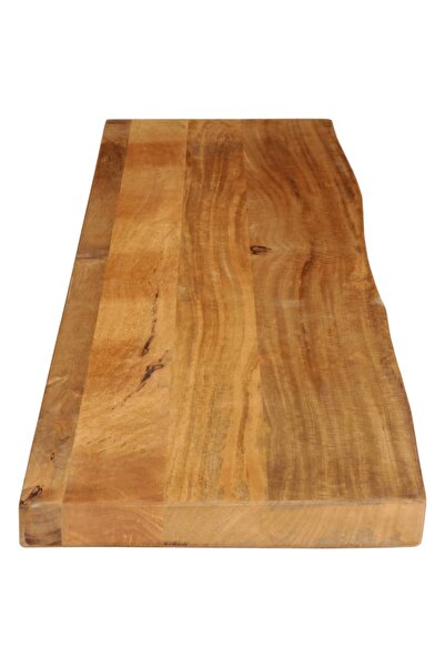 vidaxl Επιφάνεια Τραπεζιού 160x20x3,8 εκ. Live Edge Μασίφ Ξύλο Μάνγκο