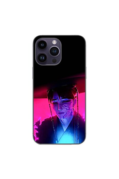 OEM Husa compatibila cu Apple iPhone 14 Pro Max Silicon Gel Tpu Model KPop De...