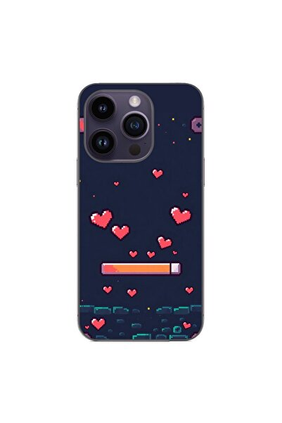 OEM Husa compatibila cu Apple iPhone 14 Pro Silicon Gel Tpu Model Pixelated H...