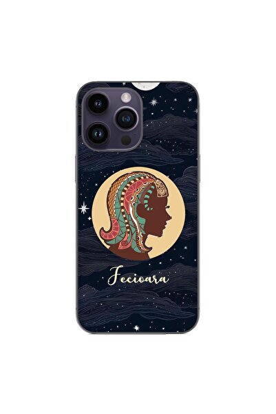 OEM Husa compatibila cu Apple iPhone 14 Pro Max Silicon Gel Tpu Model Horosco...