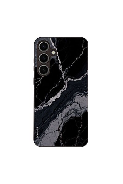 Sonique Θήκη Marble Series για Samsung Galaxy S24 Plus Μαύρο 02