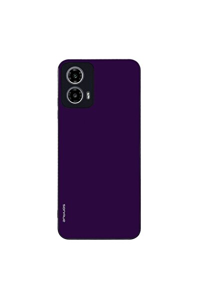 Sonique Θήκη ColorBloc Series για Motorola Moto G34 5G Μωβ
