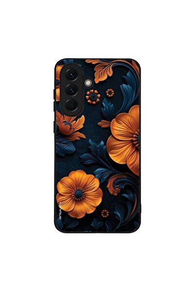 Sonique Θήκη 3D Flower Series για Samsung Galaxy A56 5G Πορτοκαλί 01