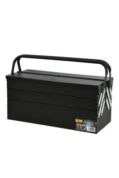 Deli METAL TOOL BOX WITH HANDLE 3 LEVELS FOR TOOLS