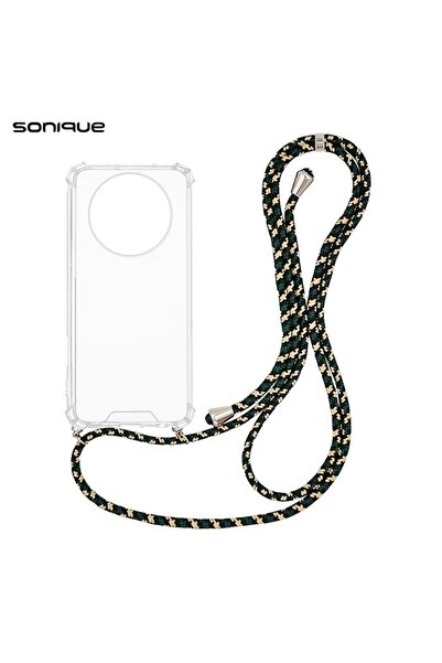 Sonique Θήκη Σιλικόνης με Κορδόνι Armor Clear Realme 12 5G / Realme 12x Rainb...