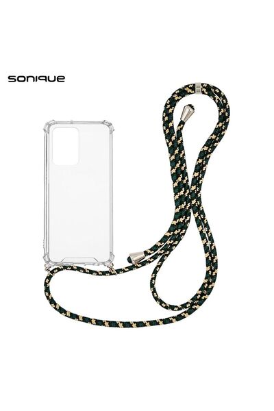 Sonique Θήκη Σιλικόνης με Κορδόνι Armor Clear Xiaomi Redmi Note 12 5G / Poco ...