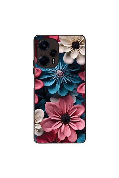 Sonique Θήκη 3D Flower Series για Xiaomi Poco F5 5G Ροζ 01