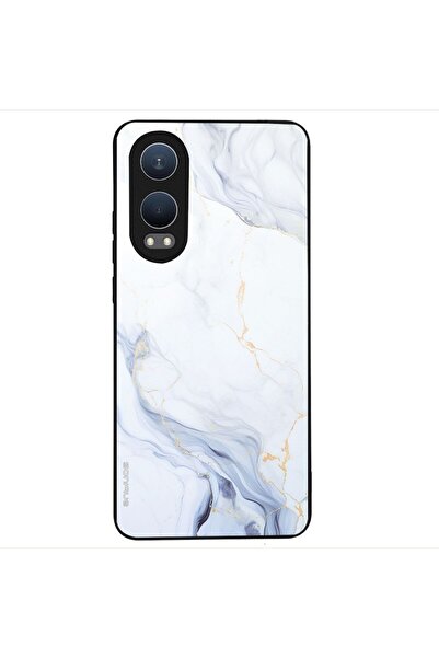 Sonique Θήκη Marble Series για OnePlus Nord CE 4 Lite 5G Λευκό 02