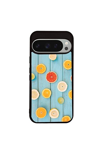 Sonique Θήκη Fruit Series για Google Pixel 9 Pro 5G Γκρέιπφρουτ
