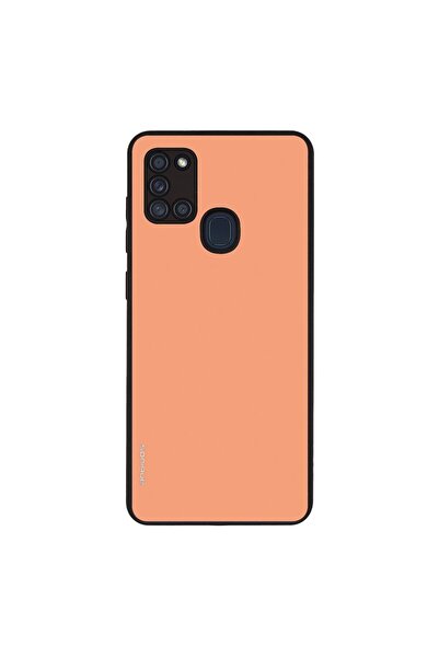 Sonique Θήκη ColorBloc Series για Samsung Galaxy A21s Κοραλί