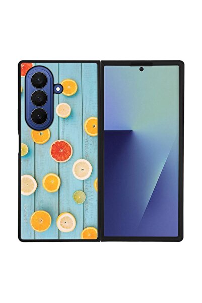 Sonique Θήκη Fruit Series για Samsung Galaxy Z Fold 7 Γκρέιπφρουτ