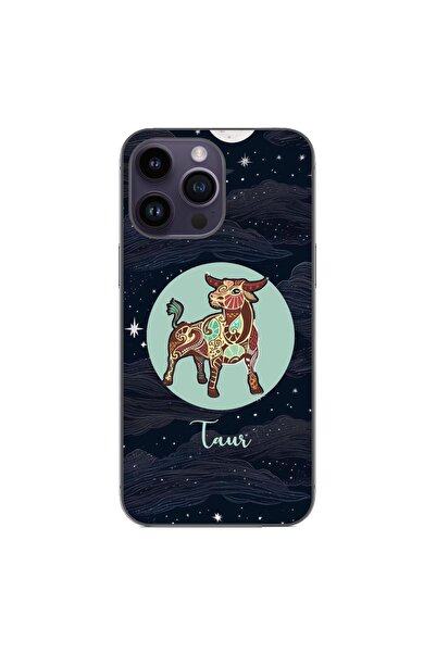 OEM Husa compatibila cu Apple iPhone 15 Pro Max Silicon Gel Tpu Model Horosco...