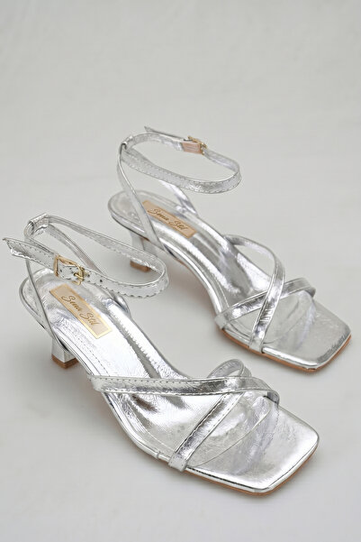 SENASTİL Y10 Thin Band Blunt Toe Promise Engagement Wedding Women's Short Hee...