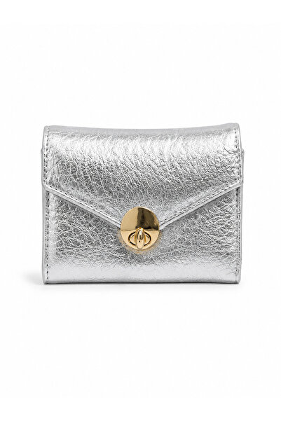 dericom Women's Mini Lockable Stylish Compact Wallet Card Holder