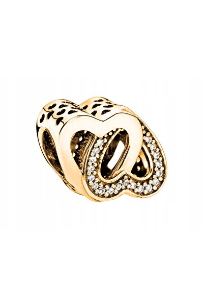 Larezo Pandantiv Tip Charm Pentru Bratari Modulare, Argint 925 Placat Cu Aur ...