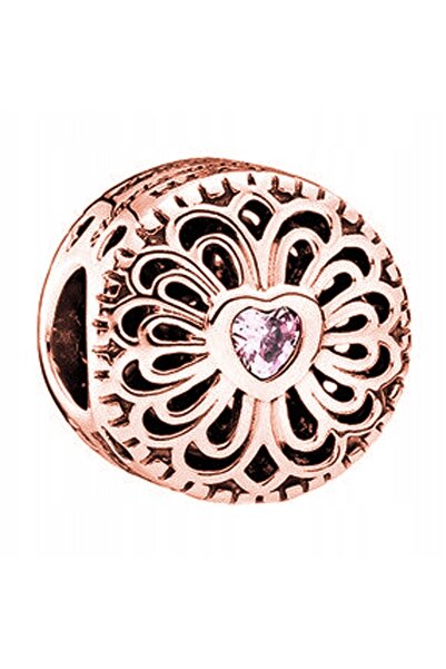 Larezo Pandantiv Tip Charm Pentru Bratari Modulare, Argint 925 Placat Cu Aur ...