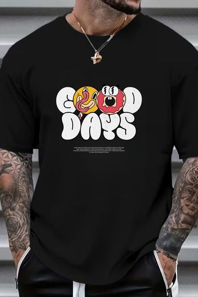 Sarah's Boutique Men's T-shirt – 100% cotton – "Good Days"