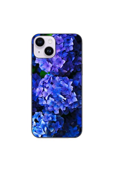 OEM Husa compatibila cu Apple iPhone 15 Silicon Gel Tpu Model Hortensii